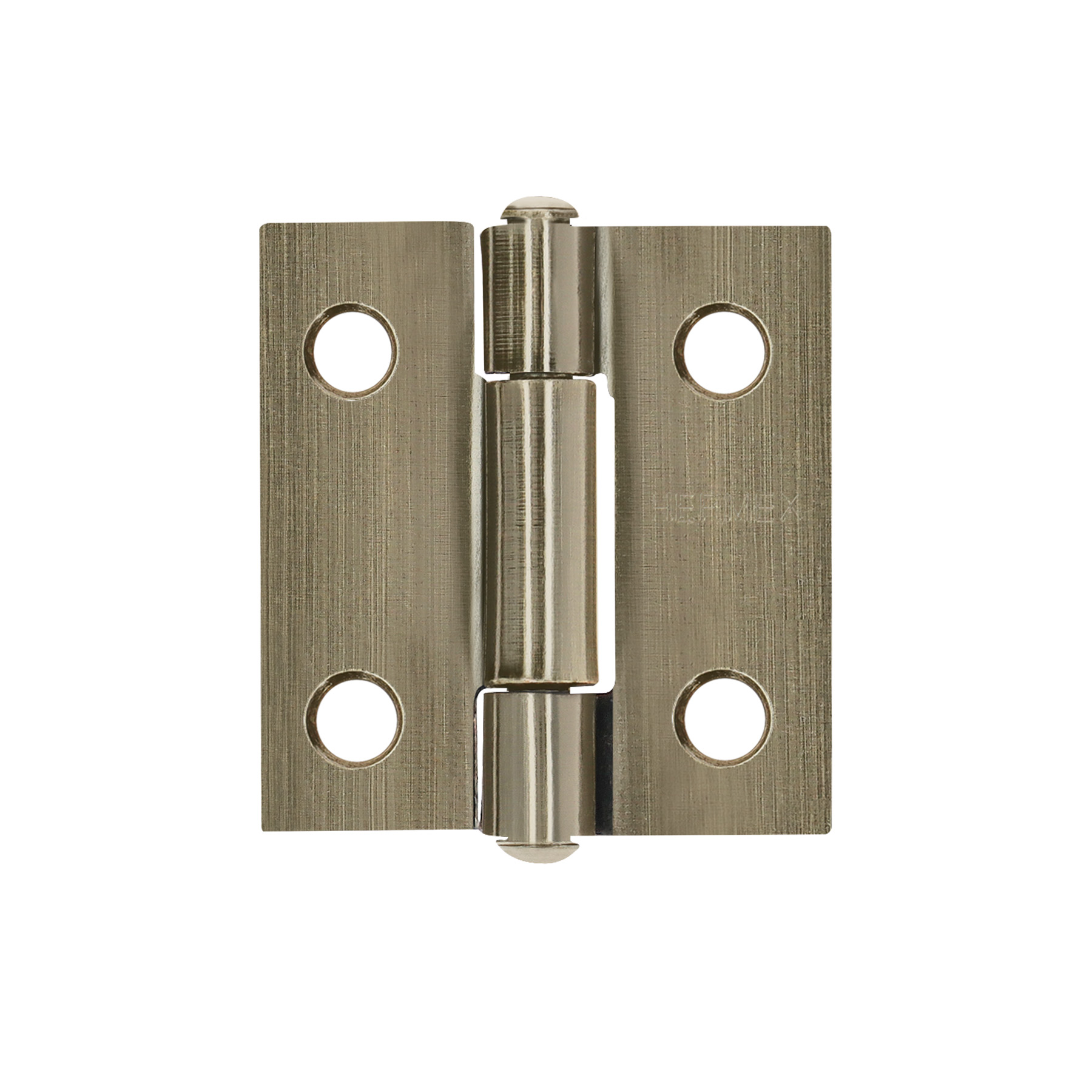 Bisagra rectangular cabeza media bola 